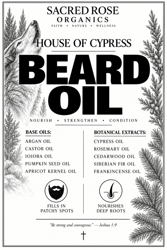 House of Cypress Beard Oil
