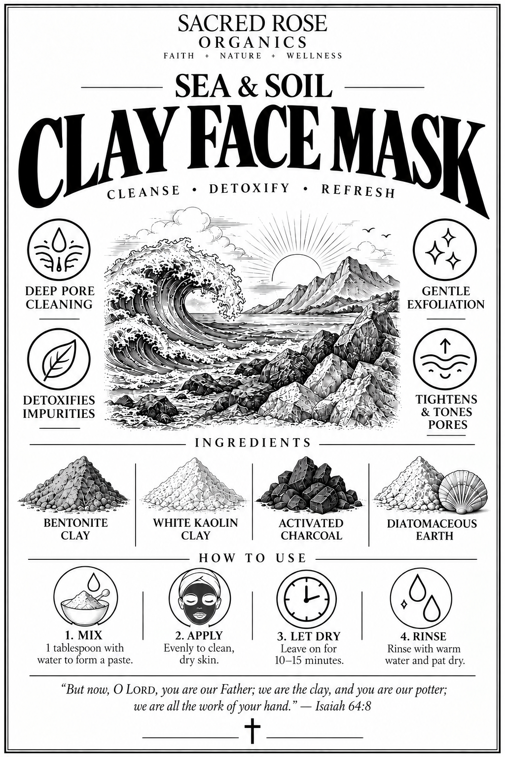 Sea & Soil Clay Face Mask