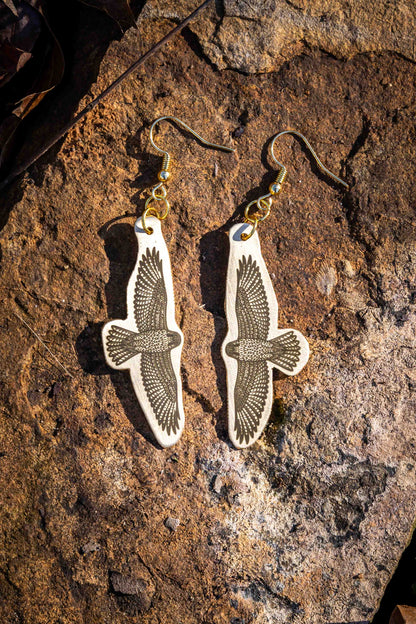 Soaring Hawk Earrings