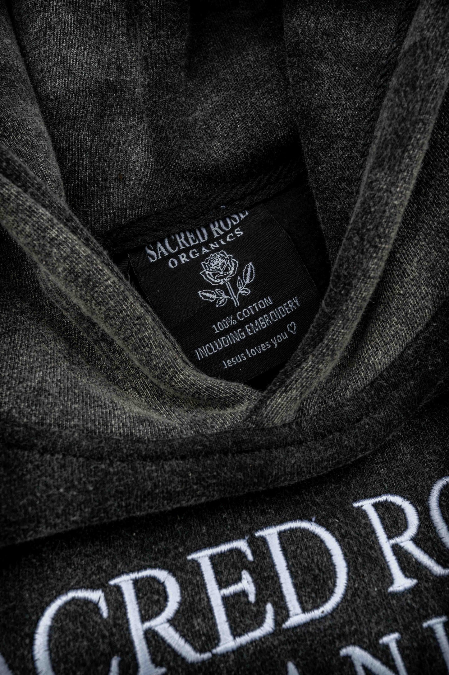 Exodus 14:14 Sweatshirt Hoodie Heavyweight Embroidered Pullover