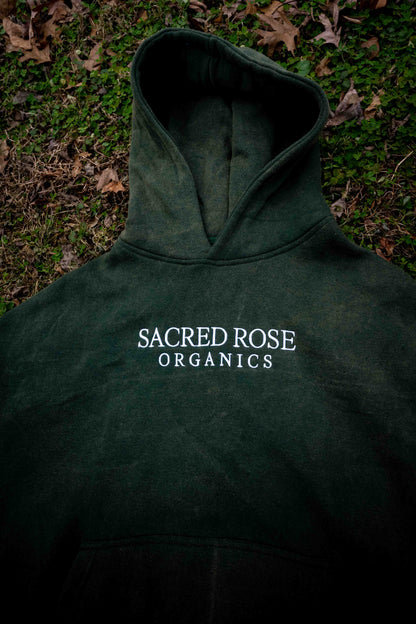 Proverbs 28:1 Sweatshirt Hoodie Heavyweight Embroidered Pullover