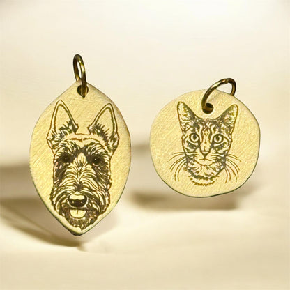 Custom Pet Engraved Necklace
