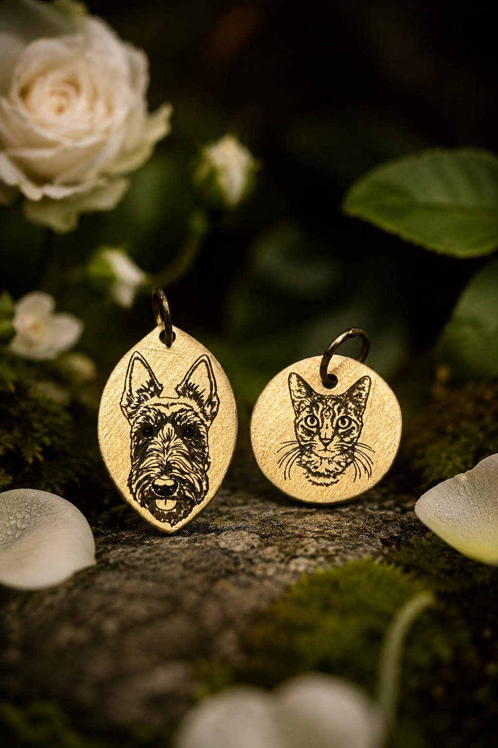 Custom Pet Engraved Necklace