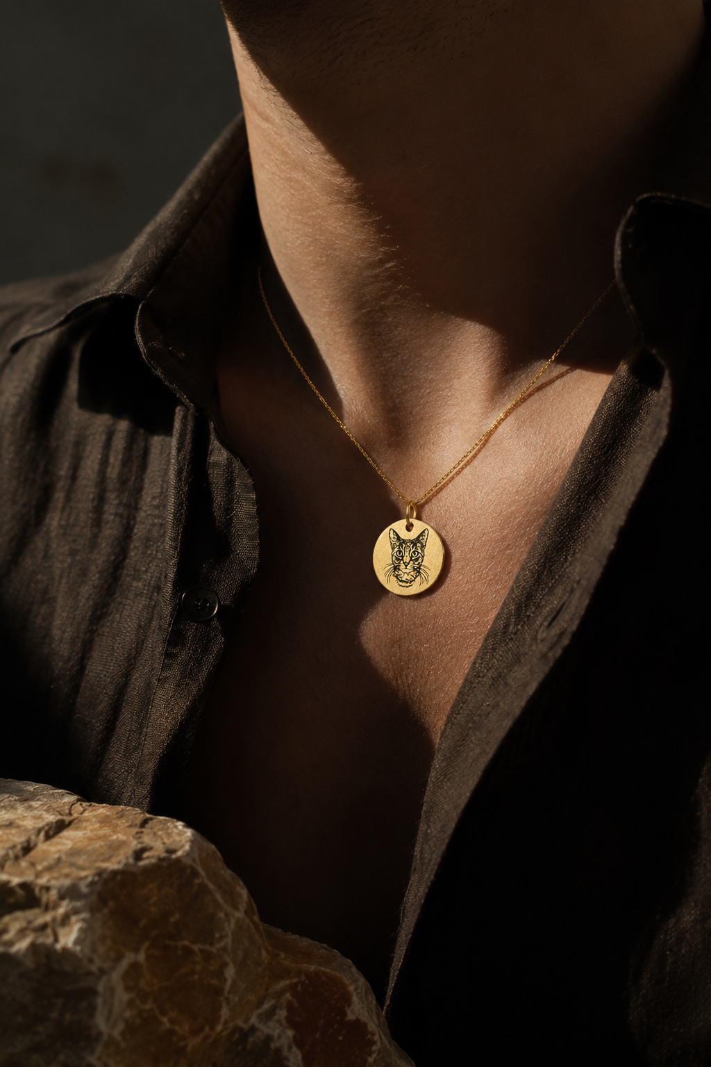 Custom Pet Engraved Necklace